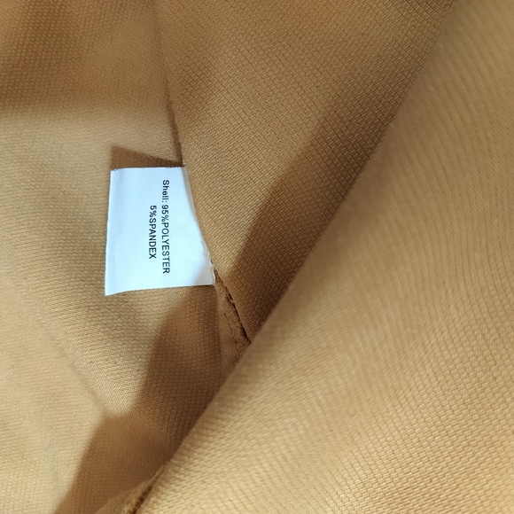 Mustard Yellow Corduroy Overall Dress - Picture 5 of 5